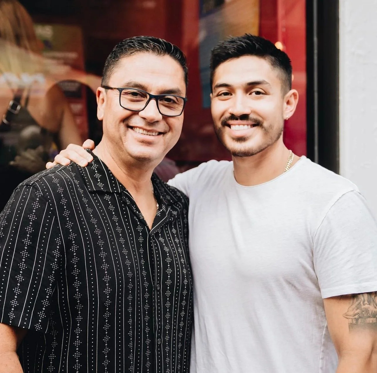 Eddie and Nick Avila - Father and Son